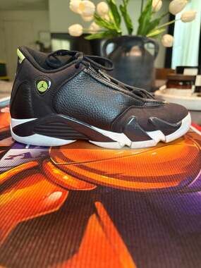 Nike Air Jordan 14 Retro 'Indiglo' 2016 Basketball Shoes 5 youth / 6.5 women